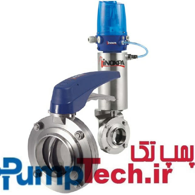 4800 شیر استیل پروانه ای اینوکسپا