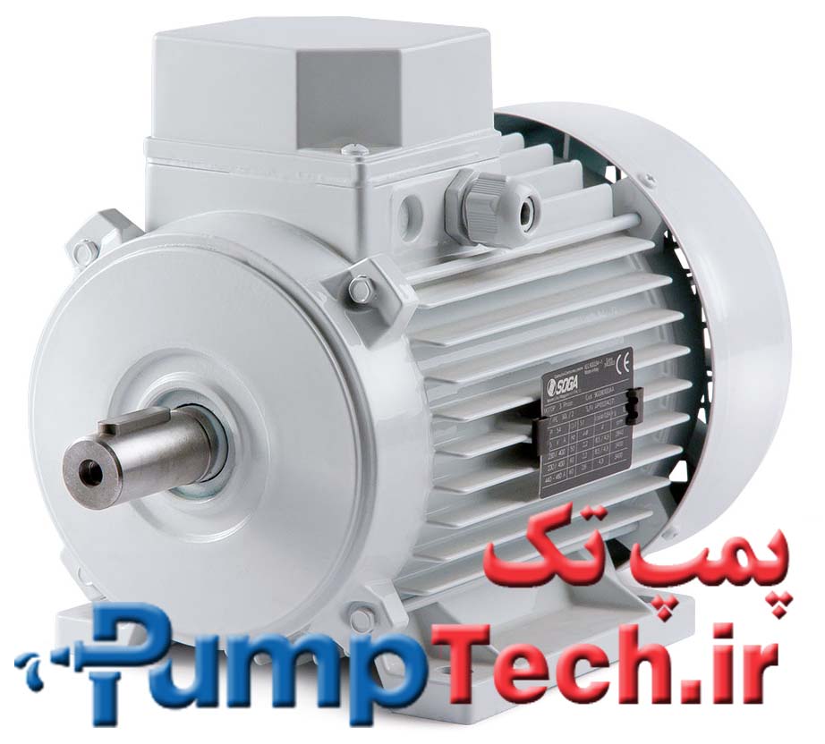 الکتروموتور سه فاز القایی استاندارد ولتاژ پایین MT2 ایتال موتور - 4 قطب