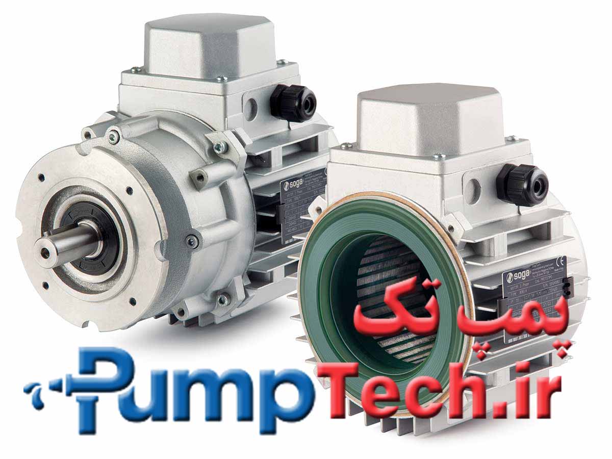 الکتروموتور آسنکرون سه فاز با گیربکس مدل EPC-CW 80 ایتال موتور